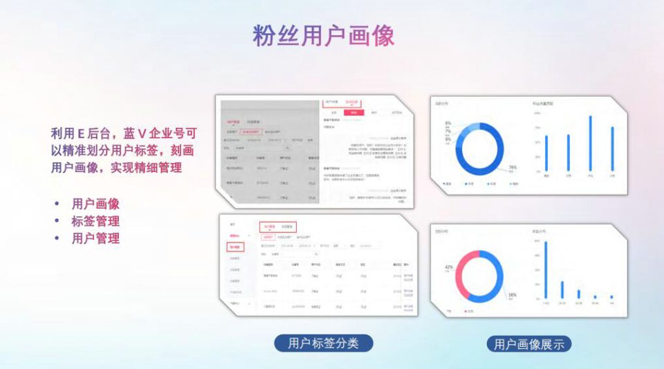 抖音企業(yè)號藍V認證粉絲用戶畫像